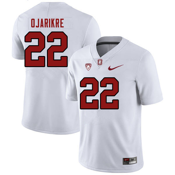 Men #22 Che Ojarikre Stanford Cardinal College Football Jerseys Stitched Sale-White